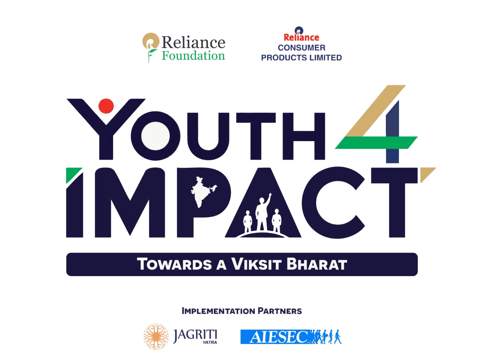Youth4Impact — a programme by Reliance Foundation and Reliance Consumer Products, with Jagriti Yatra and AIESEC in India